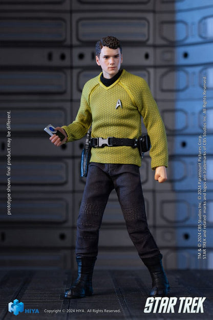 Star Trek 2009 Exquisite Super Series Actionfigur 1/12 Chekov 16 cm Image 8