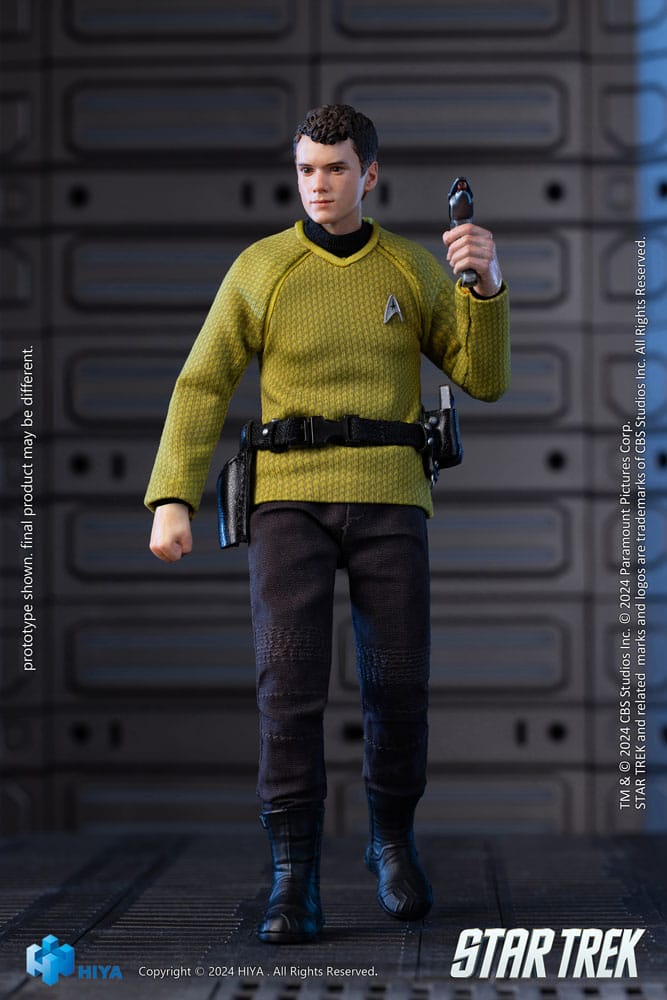 Star Trek 2009 Exquisite Super Series Actionfigur 1/12 Chekov 16 cm Image 10