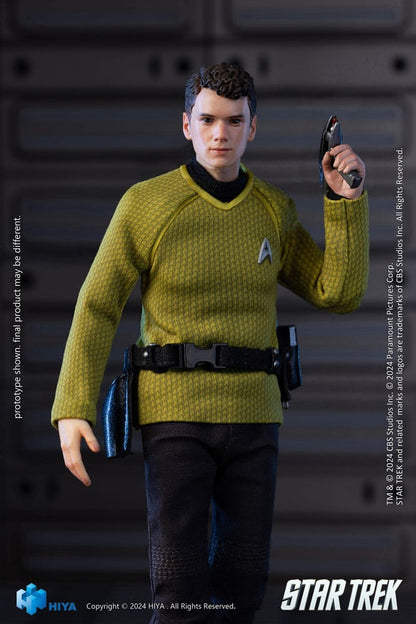 Star Trek 2009 Exquisite Super Series Actionfigur 1/12 Chekov 16 cm Image 12