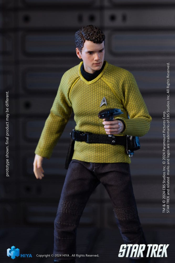 Star Trek 2009 Exquisite Super Series Actionfigur 1/12 Chekov 16 cm Image 13