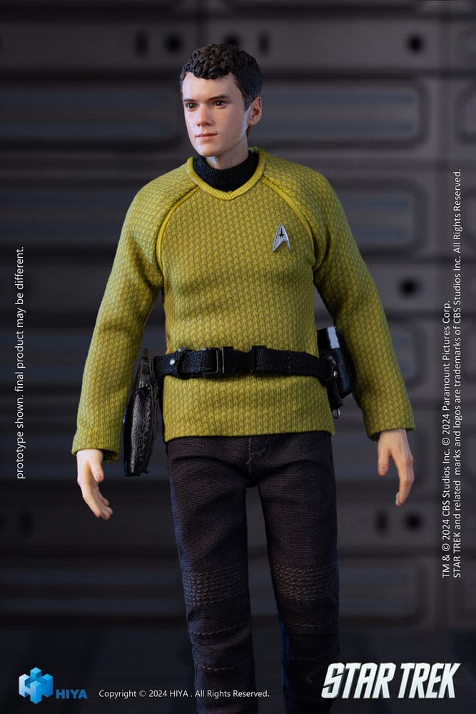 Star Trek 2009 Exquisite Super Series Actionfigur 1/12 Chekov 16 cm Image 14