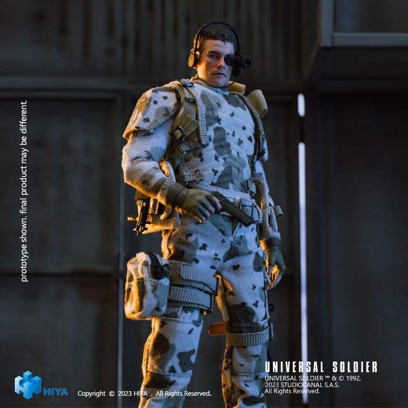 Universal Soldier Exquisite Super Series Actionfigur 1/12 Luc Deveraux 16 cm Image 6