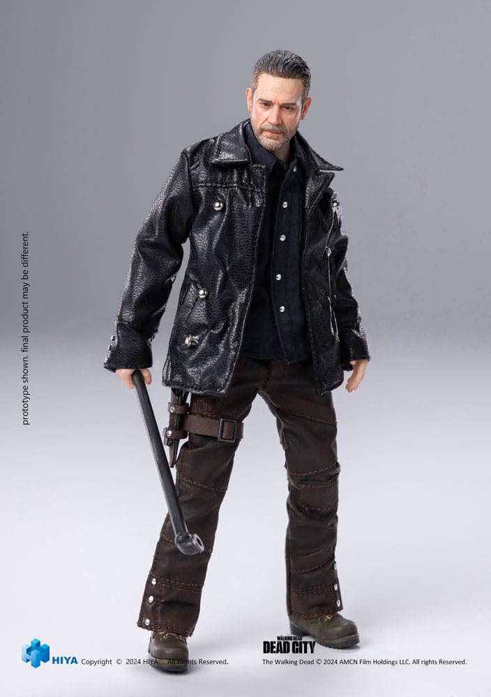 The Walking Dead: Dead City Exquisite Super Series Actionfigur 1/12 Negan 16 cm Image 3