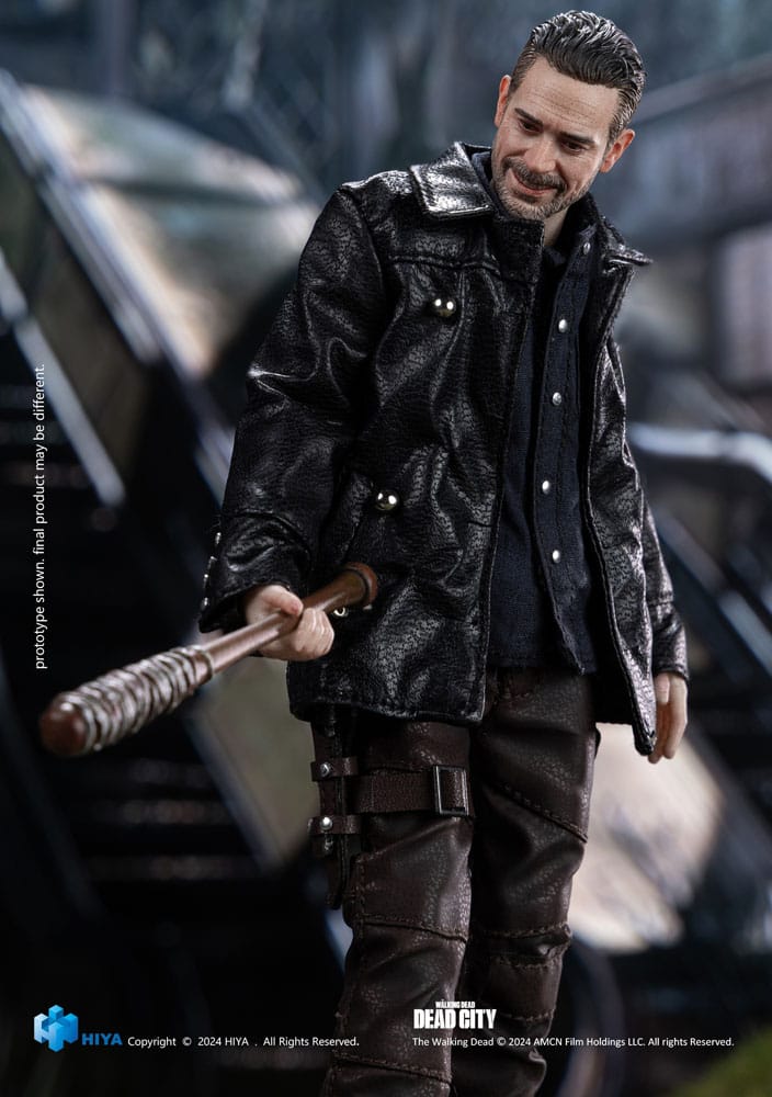 The Walking Dead: Dead City Exquisite Super Series Actionfigur 1/12 Negan 16 cm Image 11