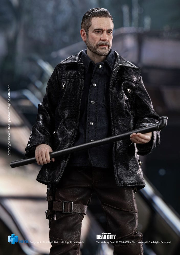 The Walking Dead: Dead City Exquisite Super Series Actionfigur 1/12 Negan 16 cm Image 12