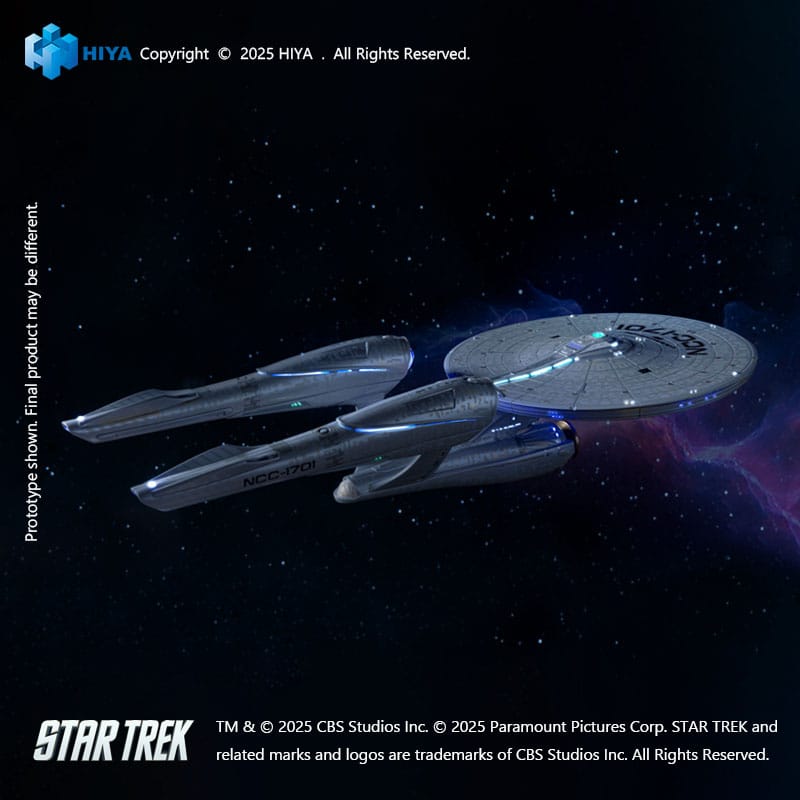 Star Trek 2009 Replicaart Series Replik Light Up Starship SS Enterprise NCC-1701 38 cm Image 6