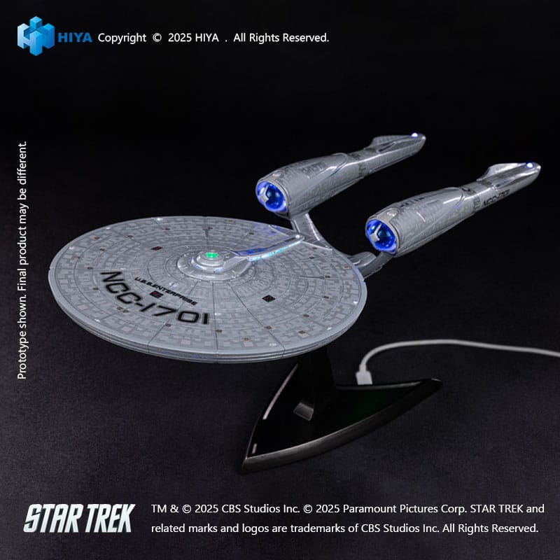 Star Trek 2009 Replicaart Series Replik Light Up Starship SS Enterprise NCC-1701 38 cm Image 11