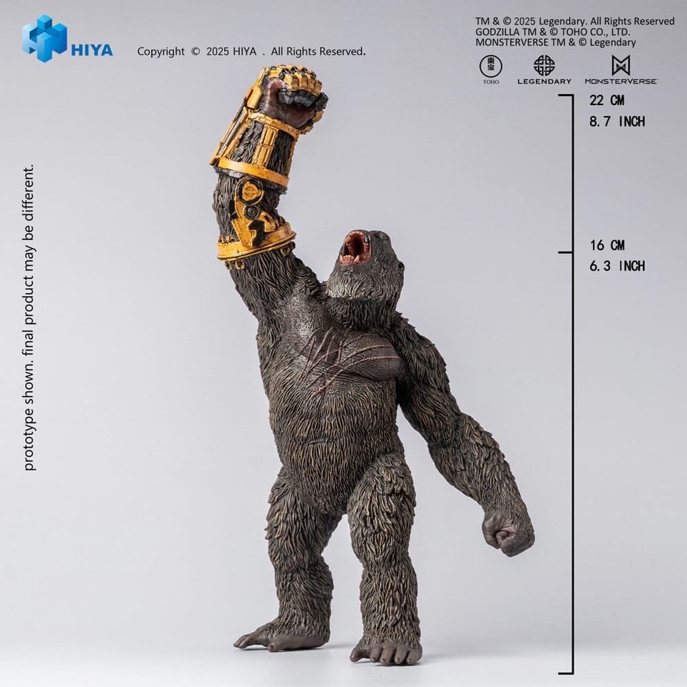 Godzilla x Kong The New Empire Stylist Series PVC Statue Kong B.E.A.S.T. Glove Version 22 cm Image 2