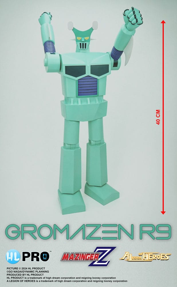 Mazinger Z Legion of Heroes Vinyl Figur Gromazen R9 40 cm Image 2
