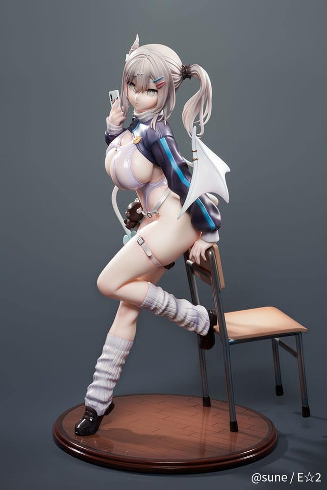 Original Character PVC Statue 1/6 Yuki Shinomiya Silent Gal Succubus 25 cm Image 4
