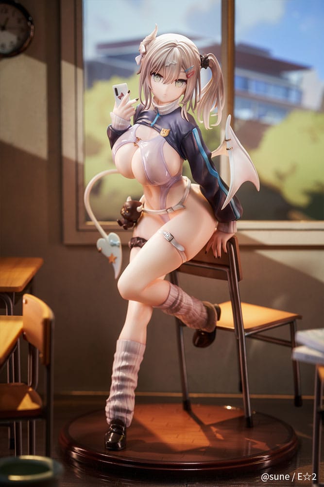 Original Character PVC Statue 1/6 Yuki Shinomiya Silent Gal Succubus 25 cm Image 21