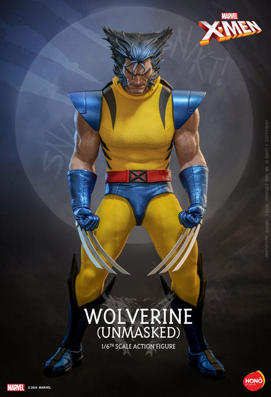 Marvel X-Men Actionfigur 1/6 Wolverine (Unmasked) 28 cm Image 2