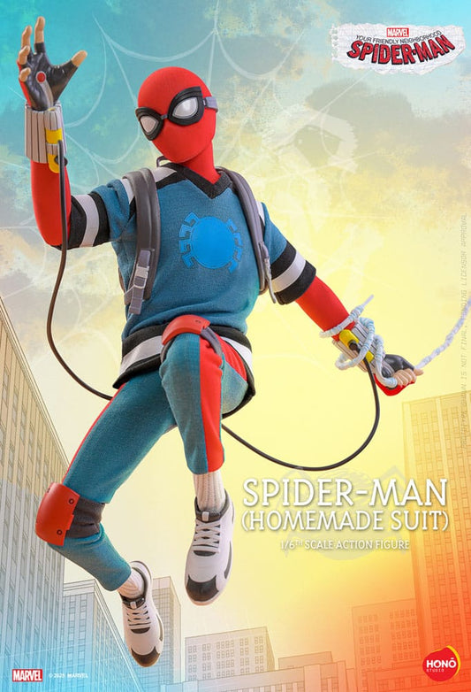 Your Friendly Neighborhood Spider-Man Actionfigur 1/6 Spider-Man (Homemade Suit) 29 cm Image 2