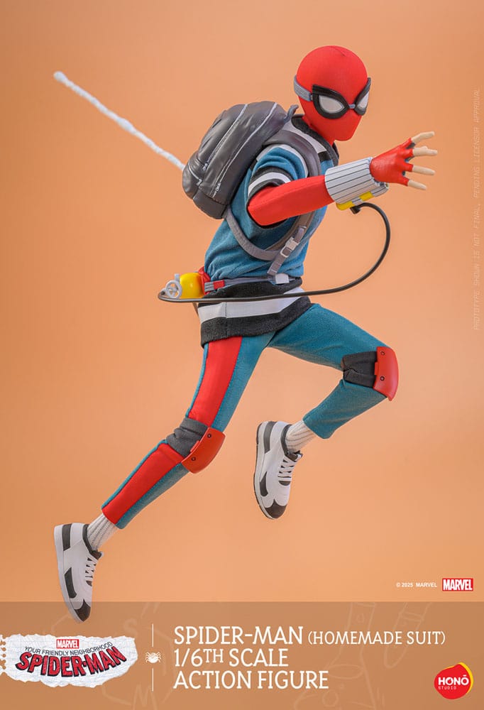 Your Friendly Neighborhood Spider-Man Actionfigur 1/6 Spider-Man (Homemade Suit) 29 cm Image 4