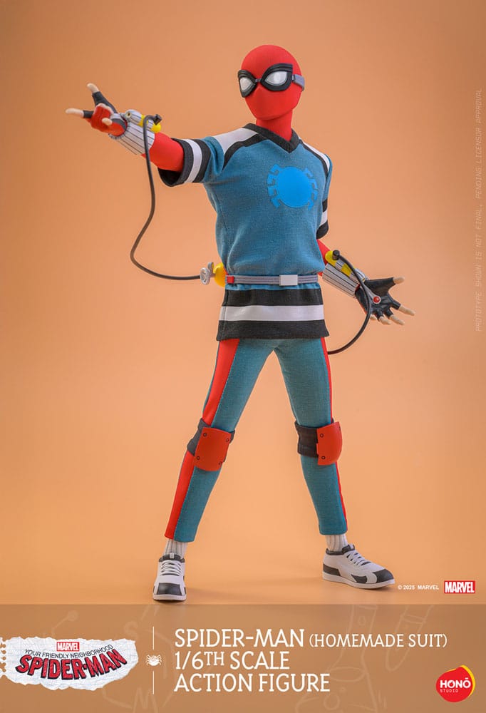 Your Friendly Neighborhood Spider-Man Actionfigur 1/6 Spider-Man (Homemade Suit) 29 cm Image 6