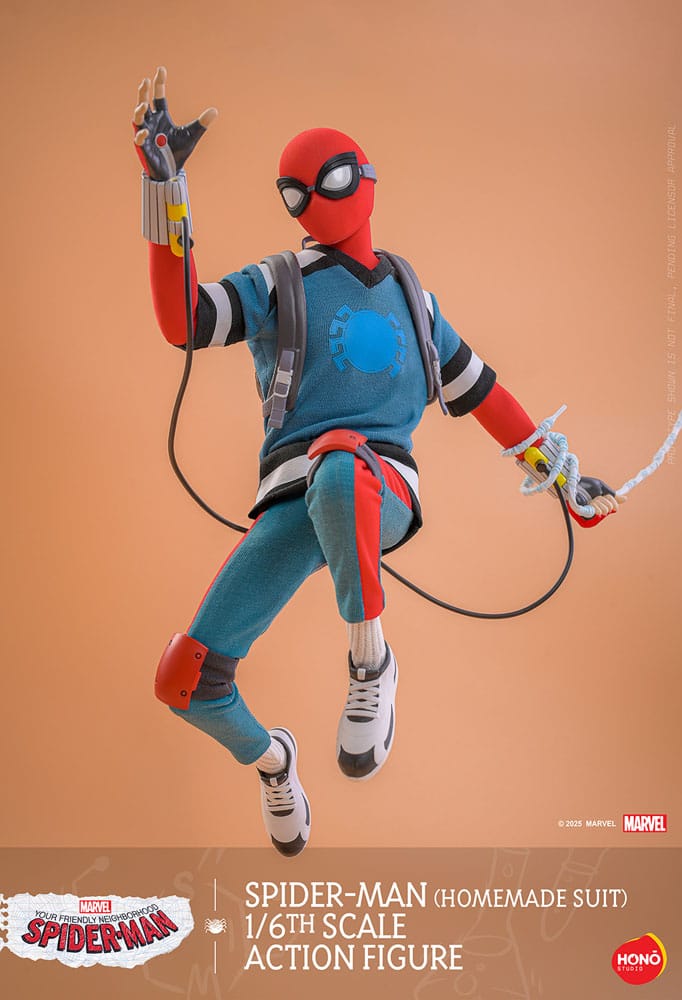 Your Friendly Neighborhood Spider-Man Actionfigur 1/6 Spider-Man (Homemade Suit) 29 cm Image 7