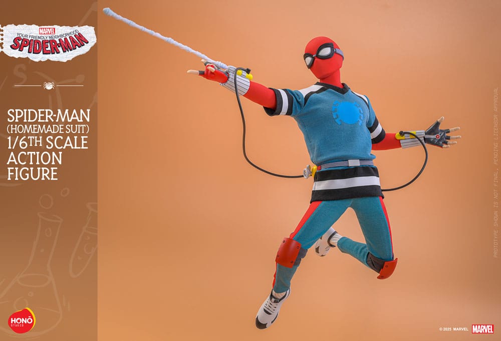 Your Friendly Neighborhood Spider-Man Actionfigur 1/6 Spider-Man (Homemade Suit) 29 cm Image 8