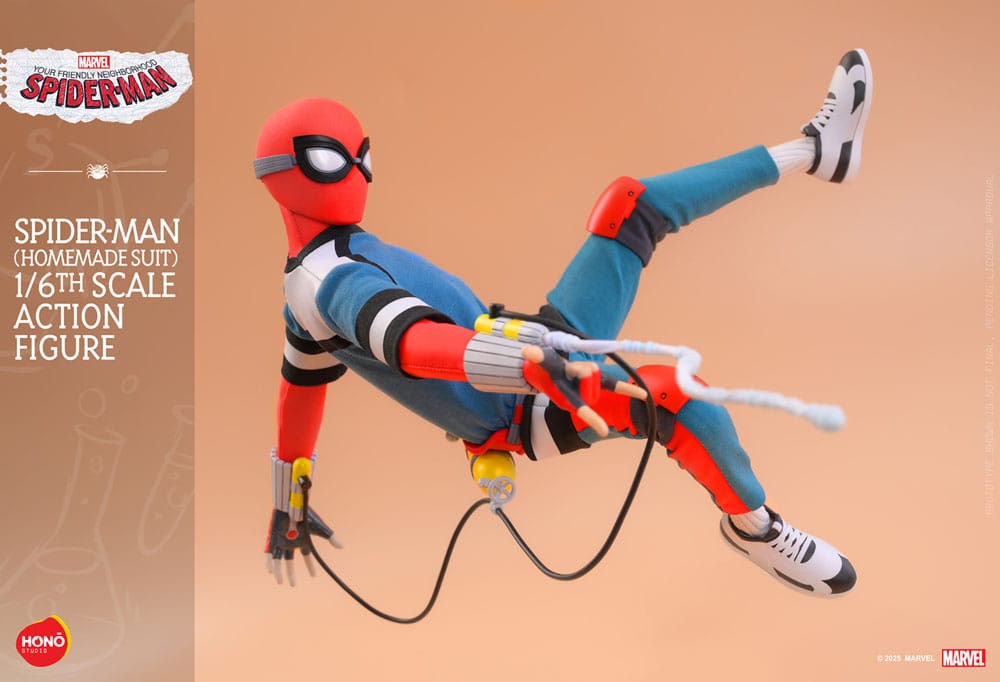 Your Friendly Neighborhood Spider-Man Actionfigur 1/6 Spider-Man (Homemade Suit) 29 cm Image 10