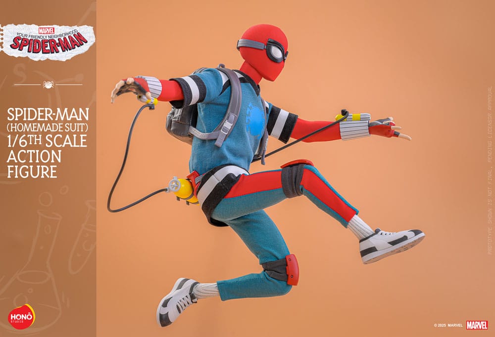 Your Friendly Neighborhood Spider-Man Actionfigur 1/6 Spider-Man (Homemade Suit) 29 cm Image 12