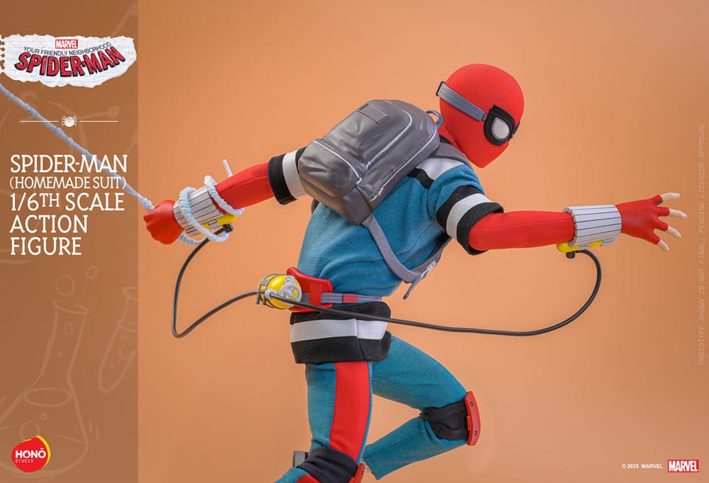 Your Friendly Neighborhood Spider-Man Actionfigur 1/6 Spider-Man (Homemade Suit) 29 cm Image 13