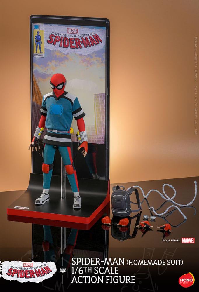 Your Friendly Neighborhood Spider-Man Actionfigur 1/6 Spider-Man (Homemade Suit) 29 cm Image 14
