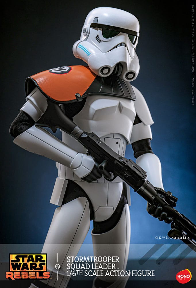Star Wars: Rebels Actionfigur 1/6 Stormtrooper Squad Leader 28 cm Image 5