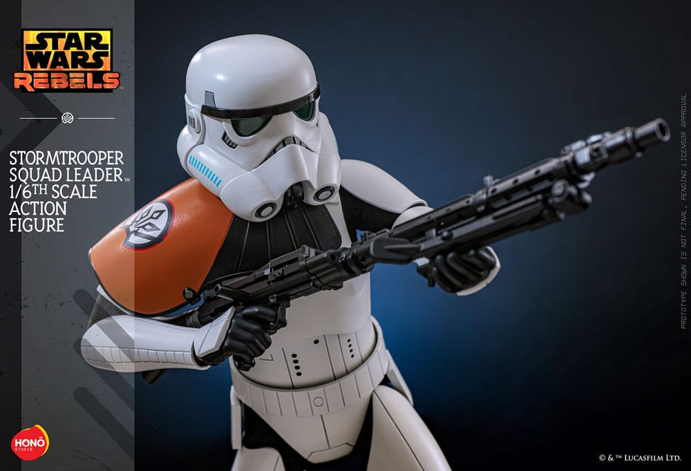 Star Wars: Rebels Actionfigur 1/6 Stormtrooper Squad Leader 28 cm Image 13