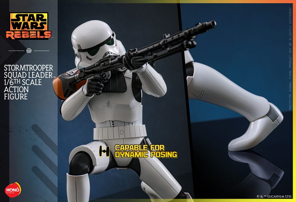 Star Wars: Rebels Actionfigur 1/6 Stormtrooper Squad Leader 28 cm Image 17