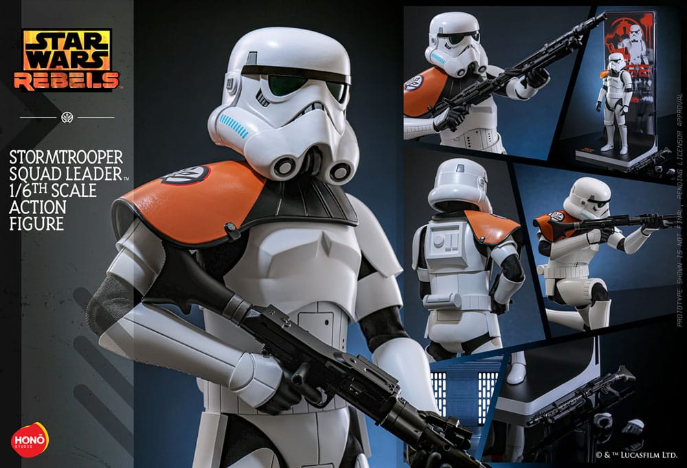 Star Wars: Rebels Actionfigur 1/6 Stormtrooper Squad Leader 28 cm Image 18