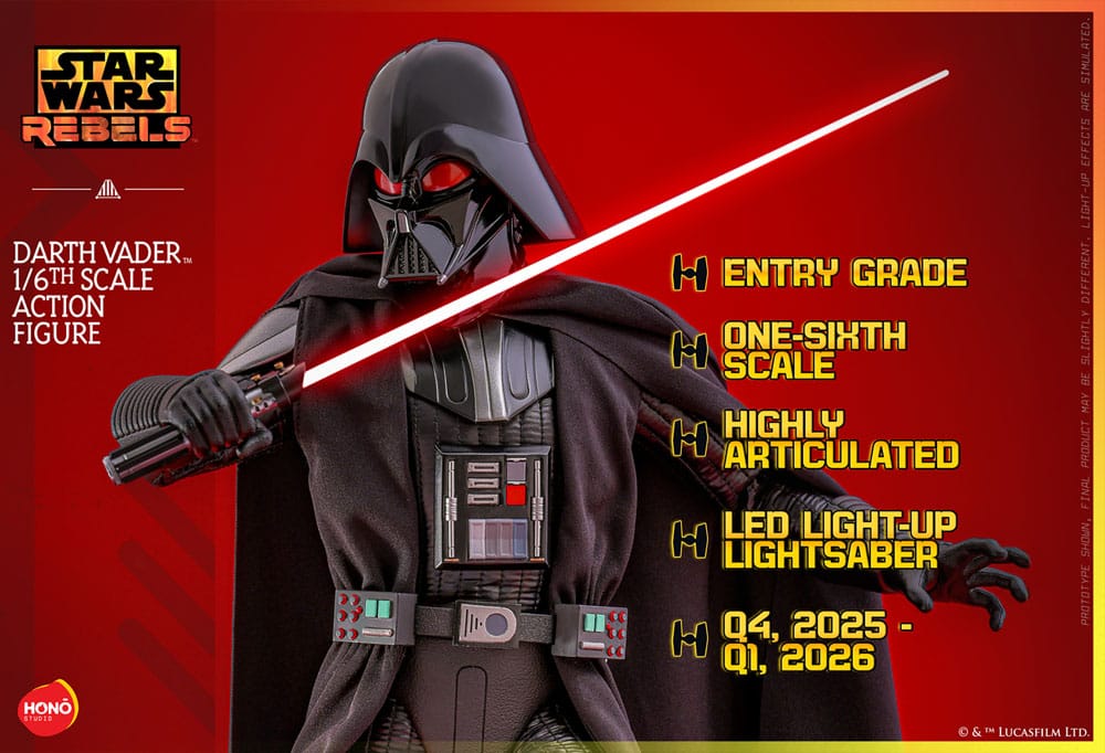 Star Wars: Rebels Actionfigur 1/6 Darth Vader 34 cm Image 21