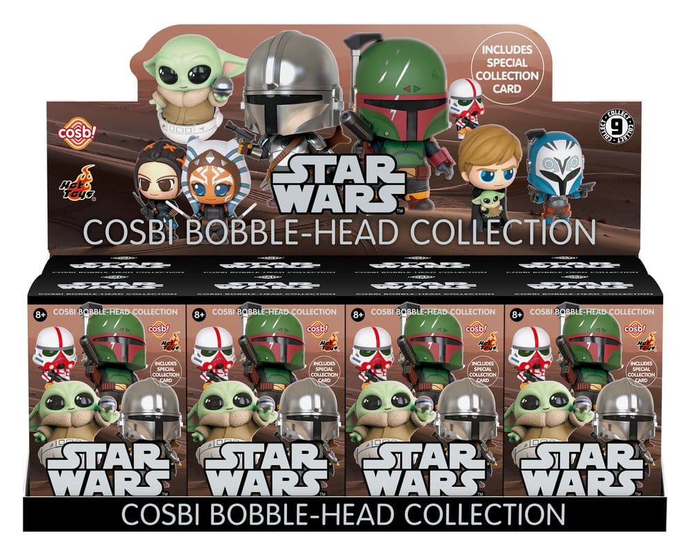 Star Wars Cosbi Minifiguren Series 1 8 cm Blind Box Display (8) Image 1