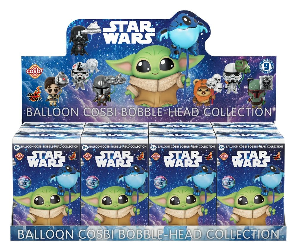 Star Wars Cosbi Minifiguren Balloon 8 cm Blind Box Display (8) Image 1