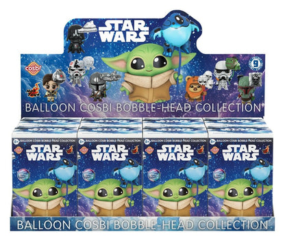 Star Wars Cosbi Minifiguren Balloon 8 cm Blind Box Display (8) Image 1