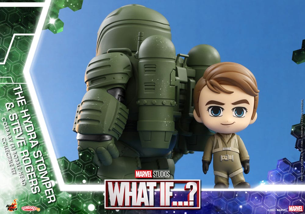 What If...? Cosbaby (S) Minifiguren Hydra Stomper & Steve Rogers 10 cm Image 2