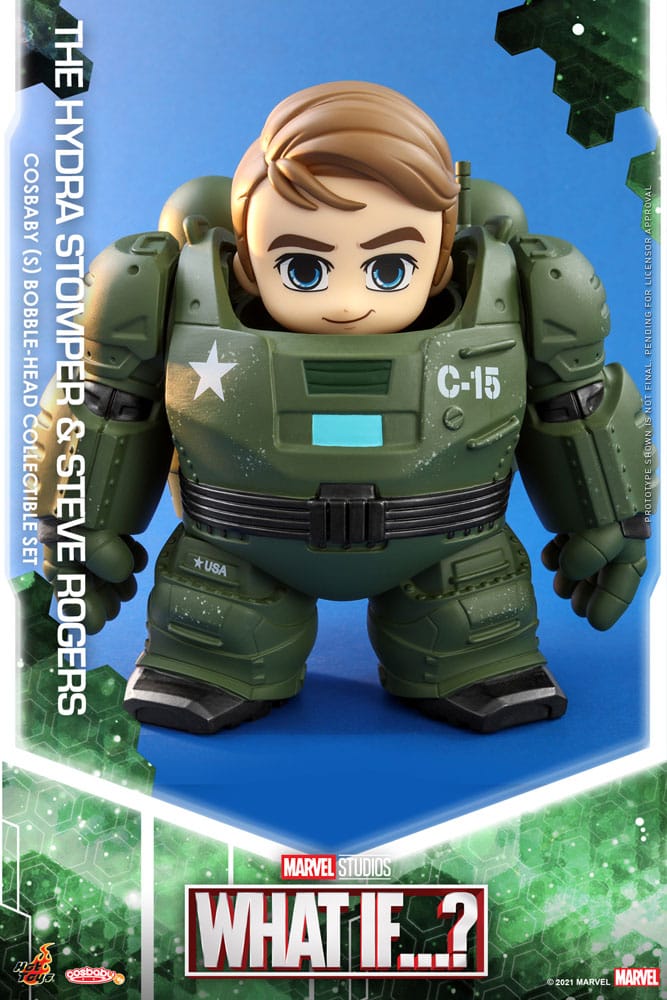 What If...? Cosbaby (S) Minifiguren Hydra Stomper & Steve Rogers 10 cm Image 3