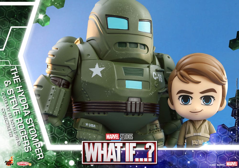 What If...? Cosbaby (S) Minifiguren Hydra Stomper & Steve Rogers 10 cm Image 5