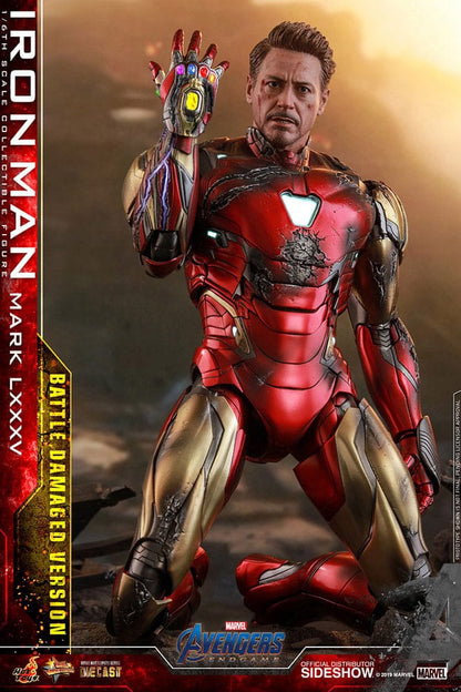 Avengers: Endgame Movie Masterpiece Diecast Actionfigur 1/6 Iron Man Mark LXXXV (Battle Damaged Version) Special Edition 32 cm Image 5