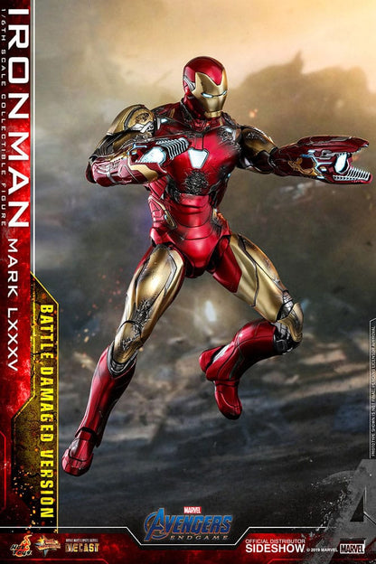 Avengers: Endgame Movie Masterpiece Diecast Actionfigur 1/6 Iron Man Mark LXXXV (Battle Damaged Version) Special Edition 32 cm Image 10