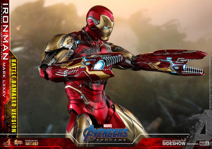 Avengers: Endgame Movie Masterpiece Diecast Actionfigur 1/6 Iron Man Mark LXXXV (Battle Damaged Version) Special Edition 32 cm Image 15