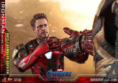 Avengers: Endgame Movie Masterpiece Diecast Actionfigur 1/6 Iron Man Mark LXXXV (Battle Damaged Version) Special Edition 32 cm Image 18