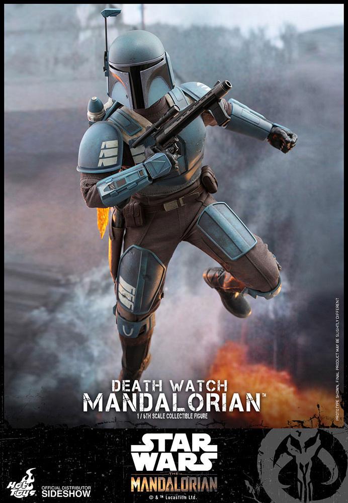 Star Wars The Mandalorian Actionfigur 1/6 Death Watch Mandalorian 30 cm Image 6
