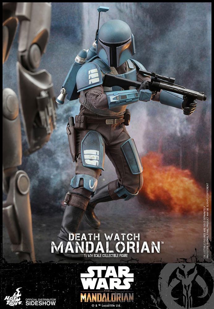 Star Wars The Mandalorian Actionfigur 1/6 Death Watch Mandalorian 30 cm Image 8