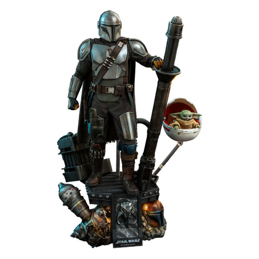 Star Wars The Mandalorian Actionfiguren Doppelpack 1/4 The Mandalorian & The Child Deluxe 46 cm Image 1