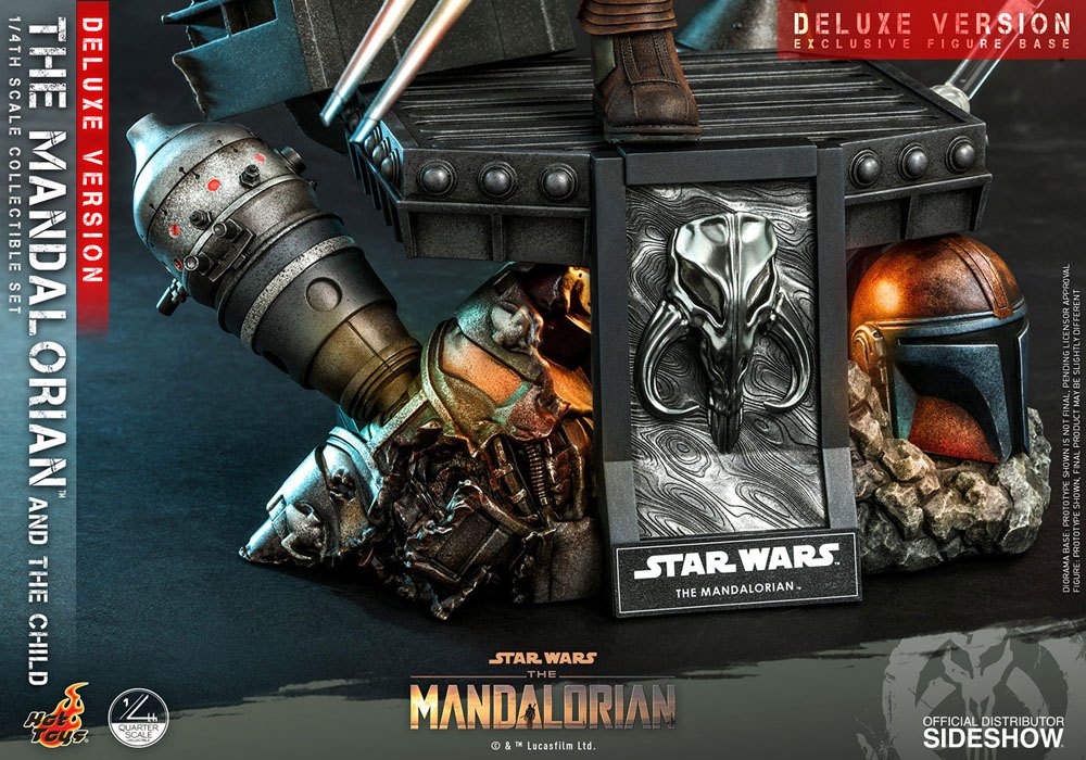 Star Wars The Mandalorian Actionfiguren Doppelpack 1/4 The Mandalorian & The Child Deluxe 46 cm Image 2