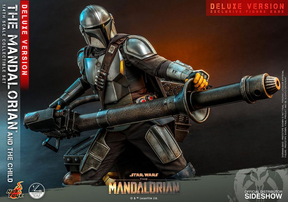 Star Wars The Mandalorian Actionfiguren Doppelpack 1/4 The Mandalorian & The Child Deluxe 46 cm Image 3