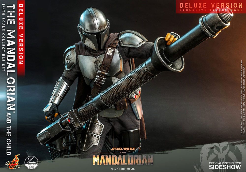 Star Wars The Mandalorian Actionfiguren Doppelpack 1/4 The Mandalorian & The Child Deluxe 46 cm Image 5