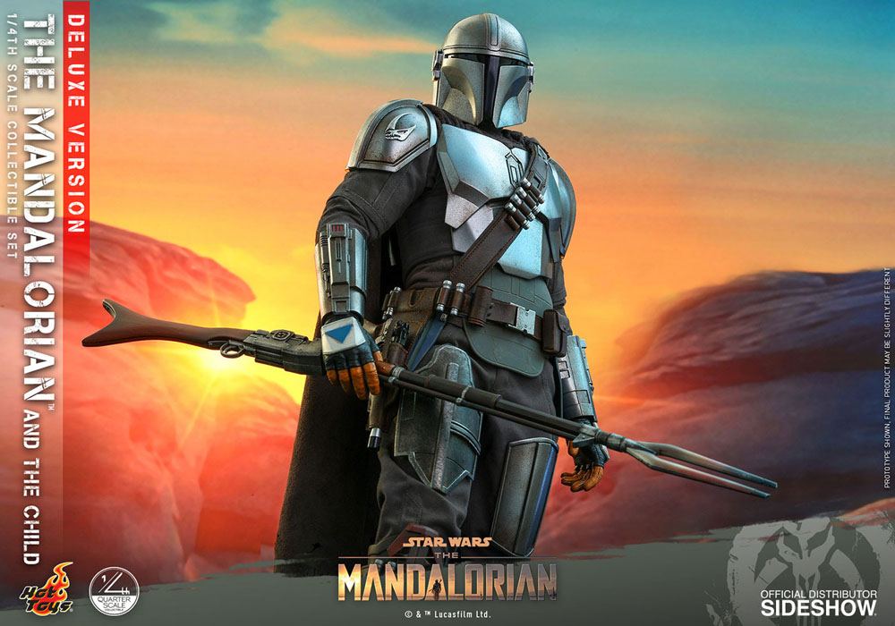 Star Wars The Mandalorian Actionfiguren Doppelpack 1/4 The Mandalorian & The Child Deluxe 46 cm Image 6
