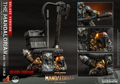 Star Wars The Mandalorian Actionfiguren Doppelpack 1/4 The Mandalorian & The Child Deluxe 46 cm Image 8