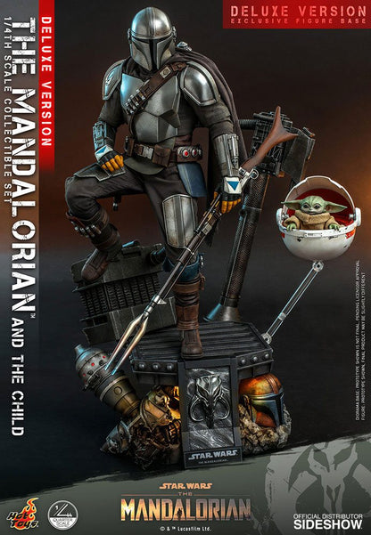 Star Wars The Mandalorian Actionfiguren Doppelpack 1/4 The Mandalorian & The Child Deluxe 46 cm Image 11