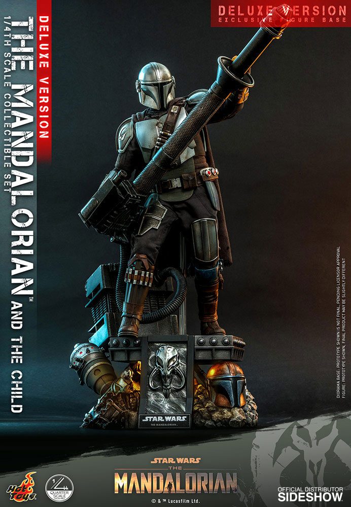 Star Wars The Mandalorian Actionfiguren Doppelpack 1/4 The Mandalorian & The Child Deluxe 46 cm Image 13